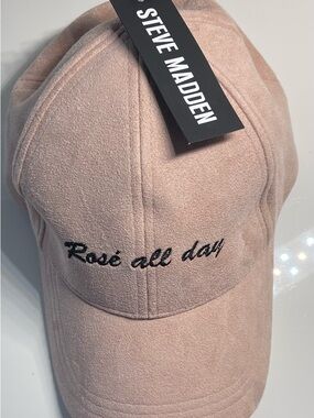 Steve Madden Maxima Cappellino Baseball Donna - Blush, Taglia Unica, Regolabile